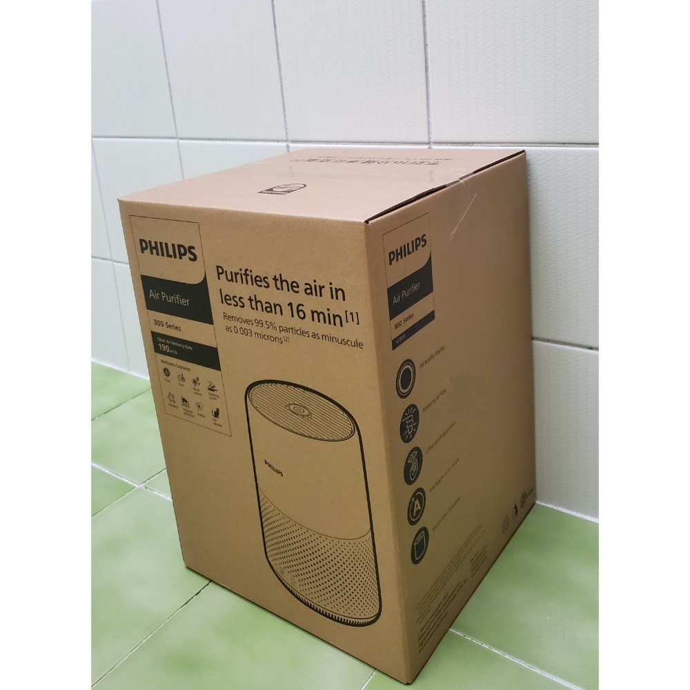 PHILIPS 飛利浦 奈米級空氣清淨機 AC0819 《適用9坪》全新未拆 台灣飛利浦公司貨 保固二年-細節圖6