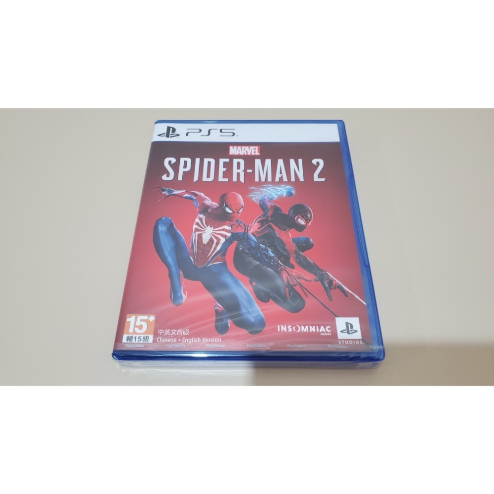 PS5 漫威蜘蛛人2 全新未拆現貨 台灣公司貨 中文版-細節圖2