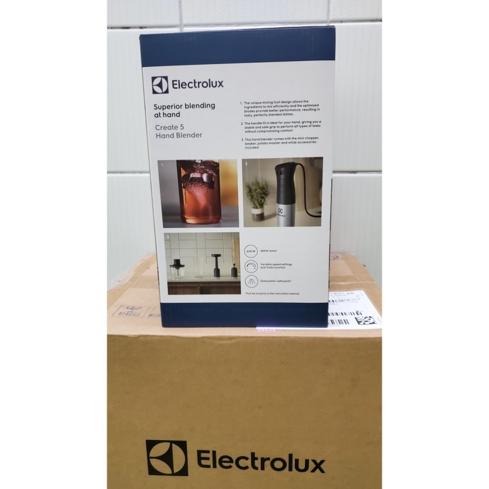Electrolux 伊萊克斯 手持式攪拌棒組 E5HB1-59GG 全新未拆 台灣公司貨 保固一年-細節圖4