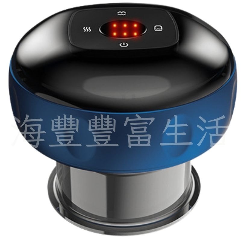 {增送精油} 刮痧儀 拔罐器 電動拔罐器 12檔加熱液晶顯示 紅色 電動刮痧儀 刮痧機 滑罐 大吸力 熱敷 運動舒緩-規格圖9