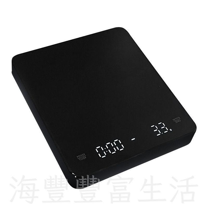 {台灣出貨} 電子秤 咖啡秤 充電電子秤 黑色 料理秤 食物秤 烘焙秤 計時電子秤 廚房秤 商品非供交易使用-細節圖9