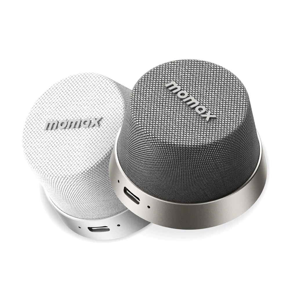 Momax 可串接 1-Vibe Go 迷你磁吸無線音箱 喇叭 外接音響 大音量 磁吸支架 手機支架 冰箱貼 防水音箱-細節圖3