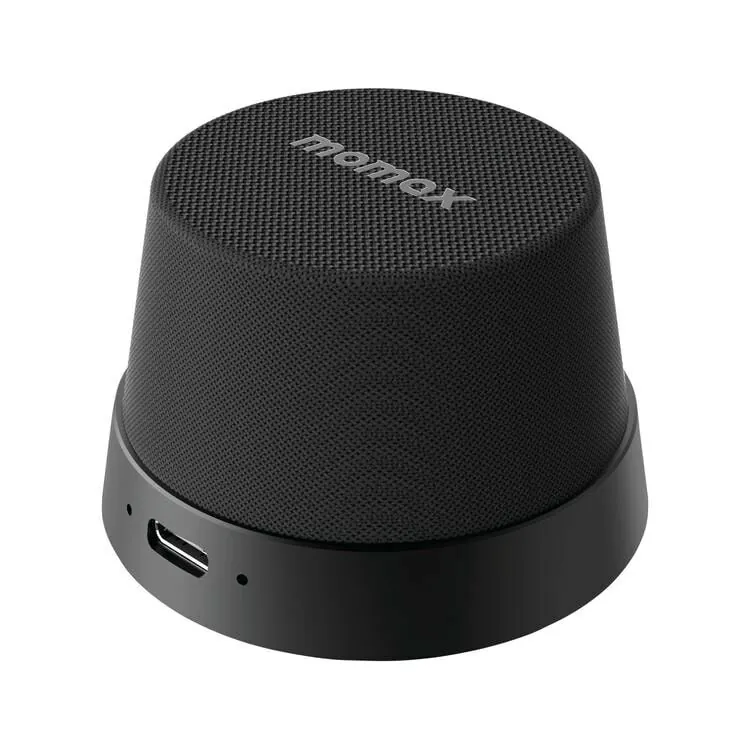 Momax 可串接 1-Vibe Go 迷你磁吸無線音箱 喇叭 外接音響 大音量 磁吸支架 手機支架 冰箱貼 防水音箱-規格圖10