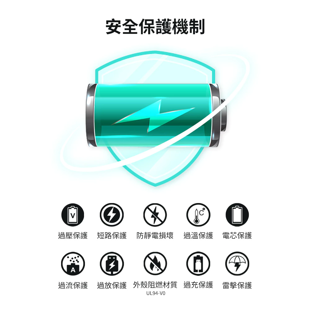 LaPO 日本松下電芯 WT-08S 10050mAh 全功能行動電源 自帶線 適用蘋果手錶 附轉接頭 快充-細節圖9