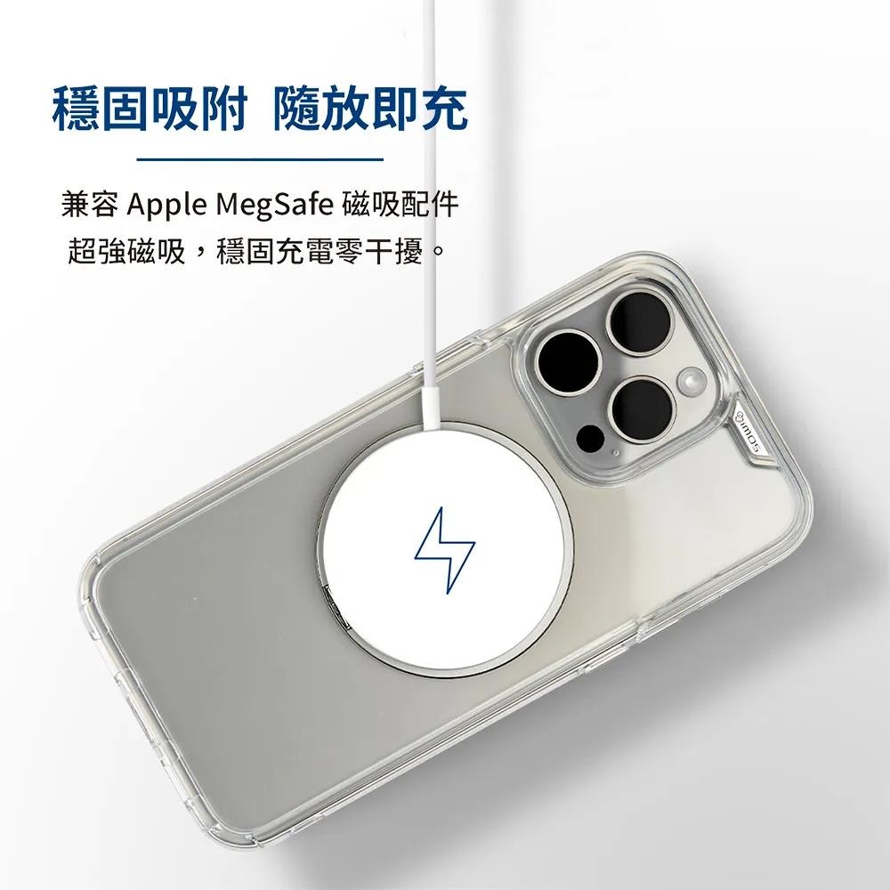 imos 軍規磁吸支架保護殼 適用iPhone 17 16 15 系列 手機殼 保護殼-細節圖5