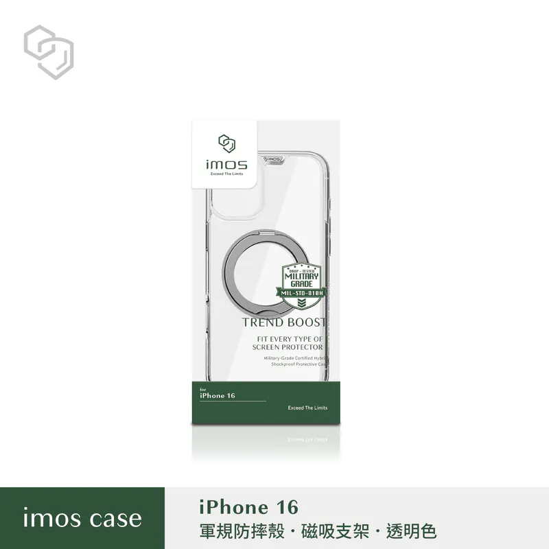 imos 軍規磁吸支架保護殼 適用iPhone 17 16 15 系列 手機殼 保護殼-規格圖9