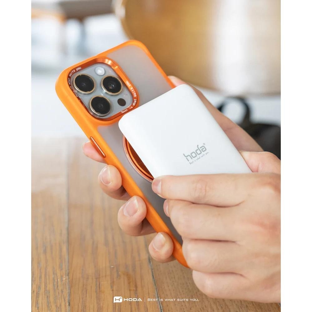 hoda 柔石支架指環保護殼 MagSafe 適用 iPhone 17 16 15 Promax-細節圖6