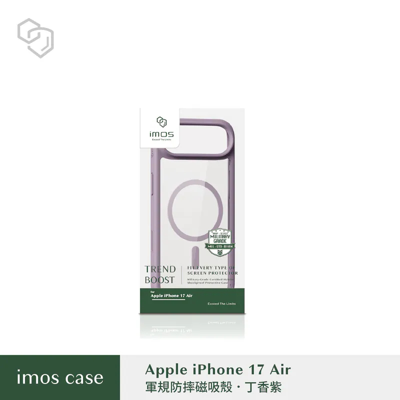 imos 磁吸軍規防震保護殼 適用iPhone 17 系列 防摔殼 手機殼-規格圖8