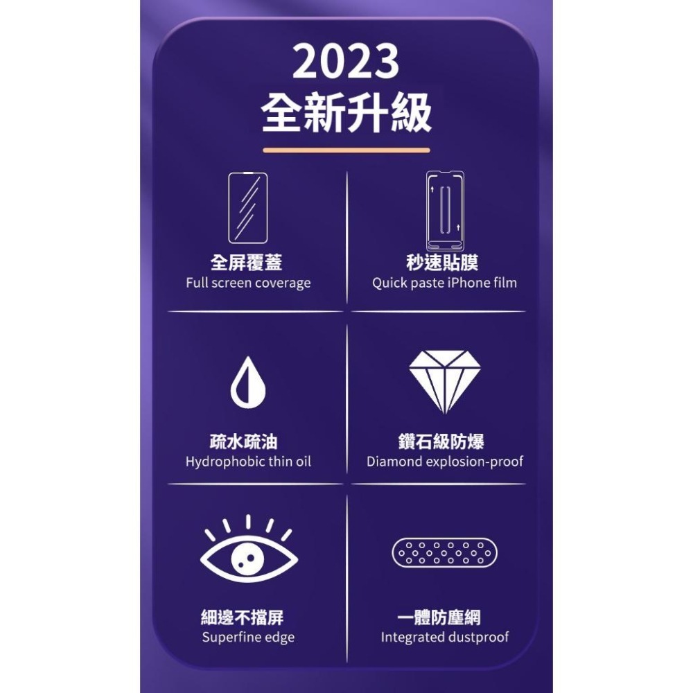 無塵倉太空艙 螢幕保護貼 玻璃貼 秒貼 適用 蘋果 iPhone 17 16 15 14 13 12 11 貼膜神器-細節圖8