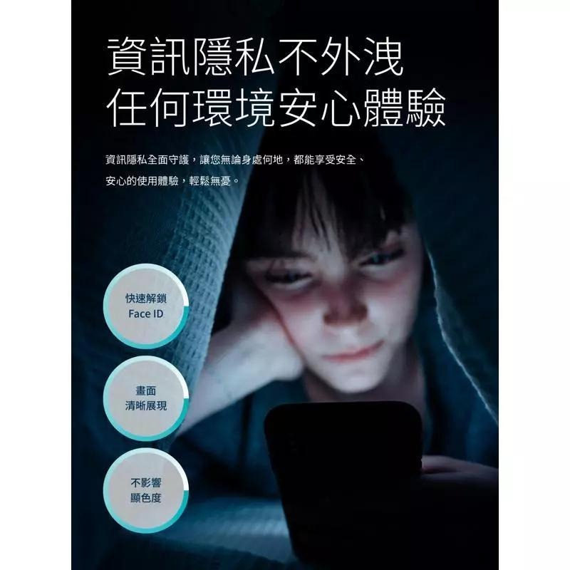 imos 美國UL認證 RPF60 低藍光防窺保護貼 iPhone 17系列 16 Pro/16 ProMax低藍光防窺-細節圖4
