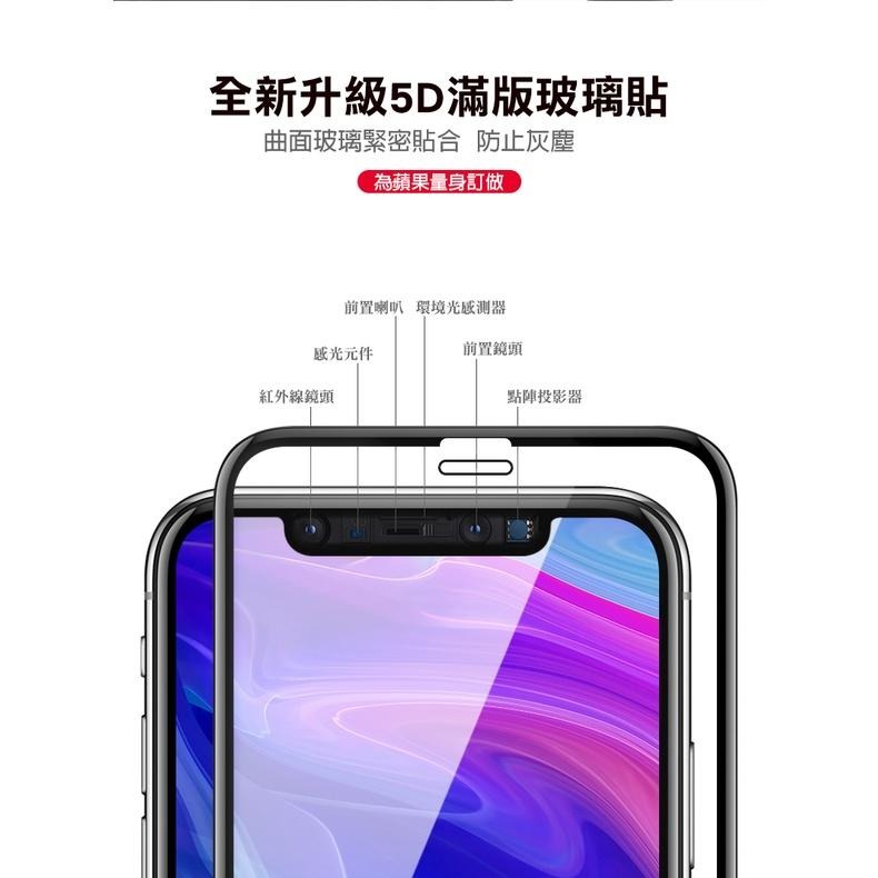 5D透明滿版保護貼 玻璃貼 保護貼 適用 iPhone 17 16 15 14 13 12 11 XR XS-細節圖7