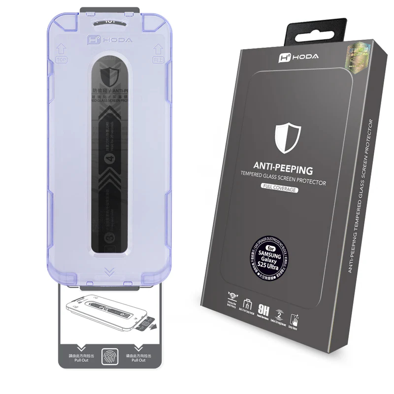 HODA 太空艙AR抗反射玻璃貼 保護貼 適用 Samsung S26 Ultra S25 Ultra S24 Plus-規格圖9