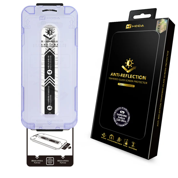 HODA 太空艙AR抗反射玻璃貼 保護貼 適用 Samsung S26 Ultra S25 Ultra S24 Plus-規格圖9