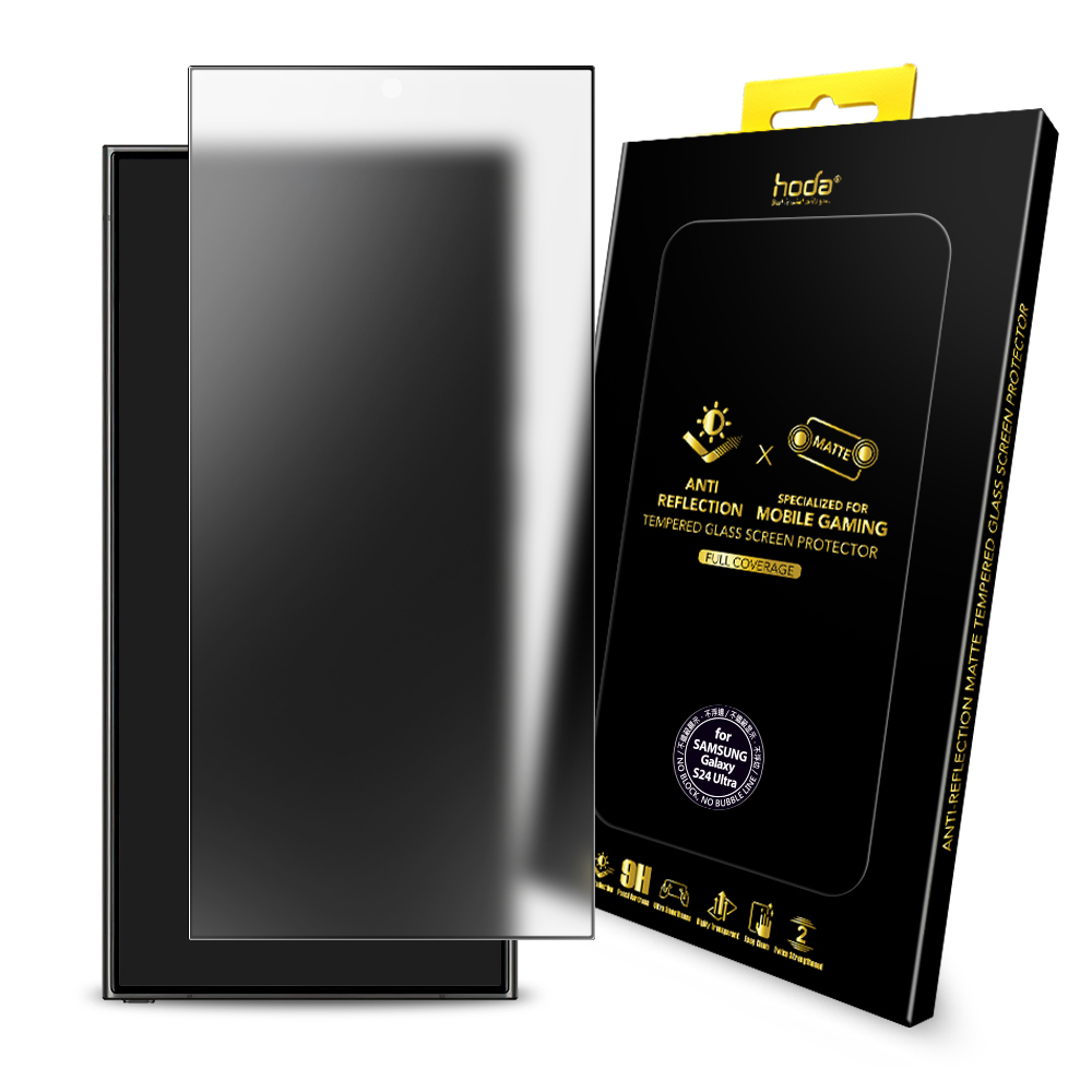 HODA 太空艙AR抗反射玻璃貼 保護貼 適用 Samsung S26 Ultra S25 Ultra S24 Plus-規格圖9