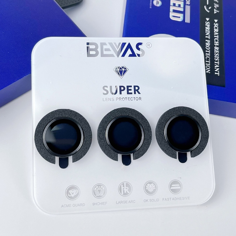 【日本BEVAS】藍寶石iPhone 17 16 15 全系列 燒鈦 玻璃鏡頭膜 鏡頭貼 鏡頭圈-規格圖6