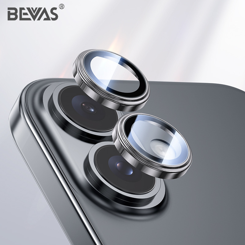 【日本BEVAS】藍寶石iPhone 17 16 15 全系列 燒鈦 玻璃鏡頭膜 鏡頭貼 鏡頭圈-規格圖6