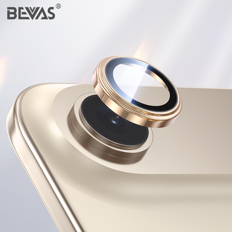 【日本 BEVAS】PVD不鏽鋼鏡頭貼 康寧AR鷹眼 適用 iPhone 17 16 15 系列 鏡頭貼 鏡頭保護圈-規格圖9