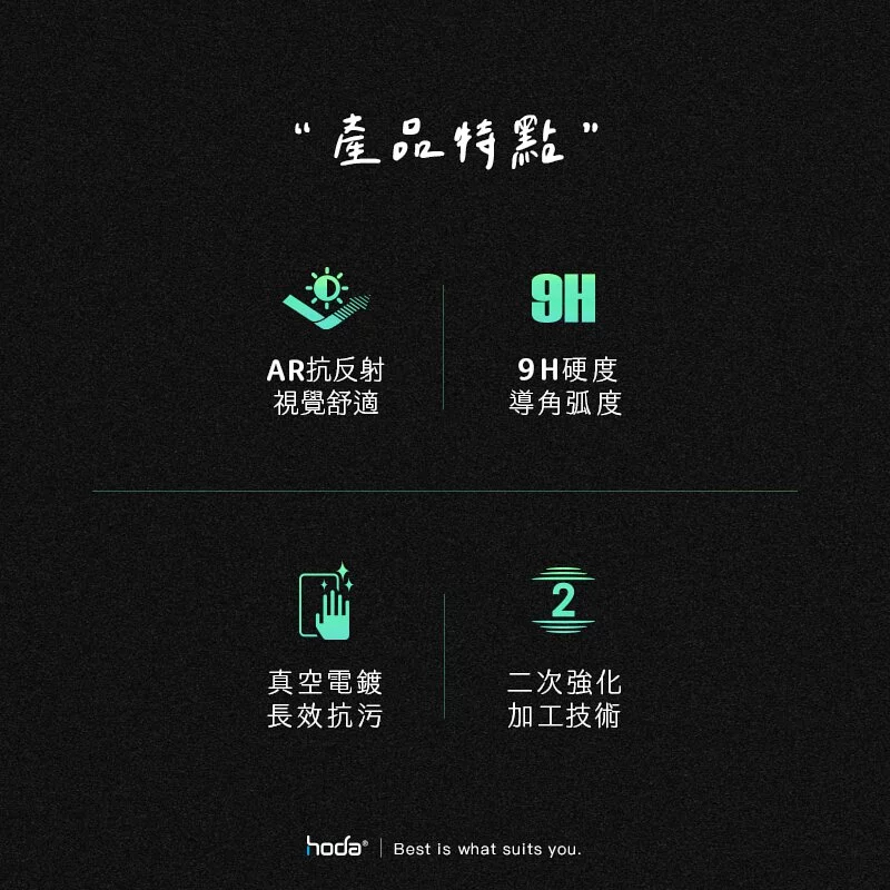 hoda 德國萊因認證抗藍光AR抗反射滿版玻璃保護貼 附無塵太空艙貼膜神器 適用iPhone17 16 15 14 13-細節圖4