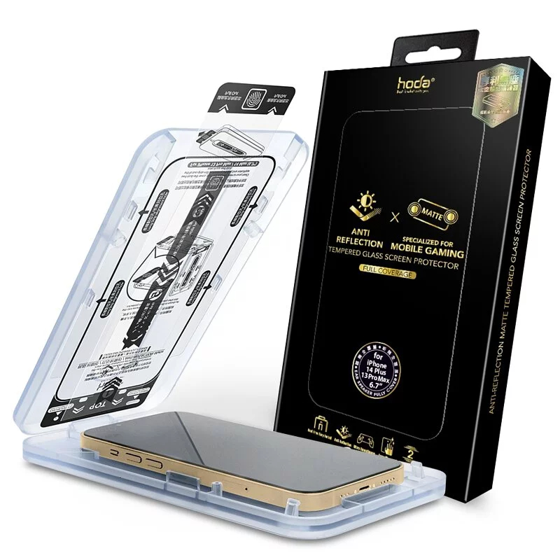 hoda AR抗反射霧面玻璃保護貼 附無塵太空艙貼膜神器 適用iPhone17 16 15 14 13 玻璃貼 保護貼-規格圖9