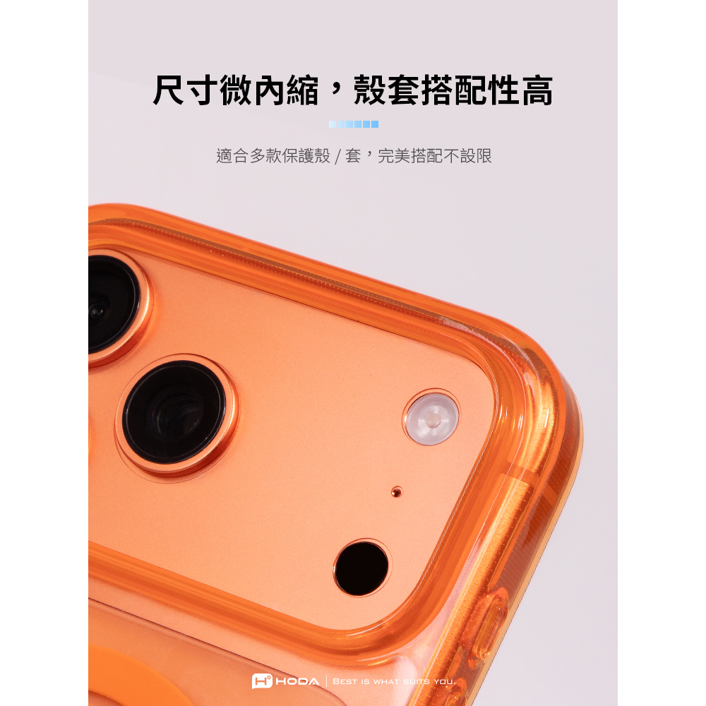 HODA iPhone 17 Pro / Pro Max 滿版鏡頭底座貼 + 霧面背貼-細節圖7
