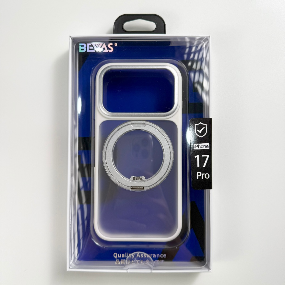 【磁吸支架】白色-17Pro