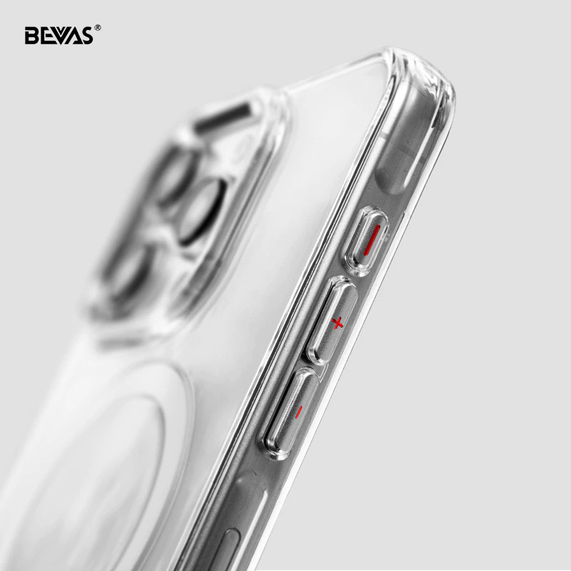 永久保固 變黃換新【日本 BEVAS】軍規極盾透明磁吸保護殼 iPhone 13-17全系列 手機殼 保護殼 防摔殼-細節圖3