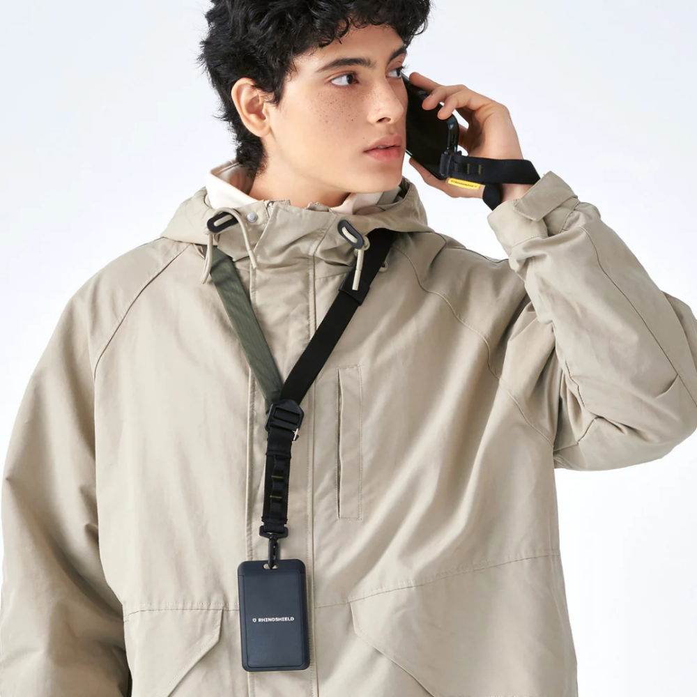 犀牛盾 掛繩 編織背帶 手機掛繩 抗敏抗菌防水掛繩 脖子掛繩 手腕掛繩 機能快扣 背帶 掛繩-細節圖7