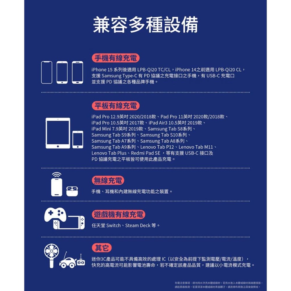 【LaPO】Qi2 15W磁吸無線充行動電源 Wh可上飛機 小電流快充 指環手機支架 bsmi認證 LPB-Qi20-細節圖7