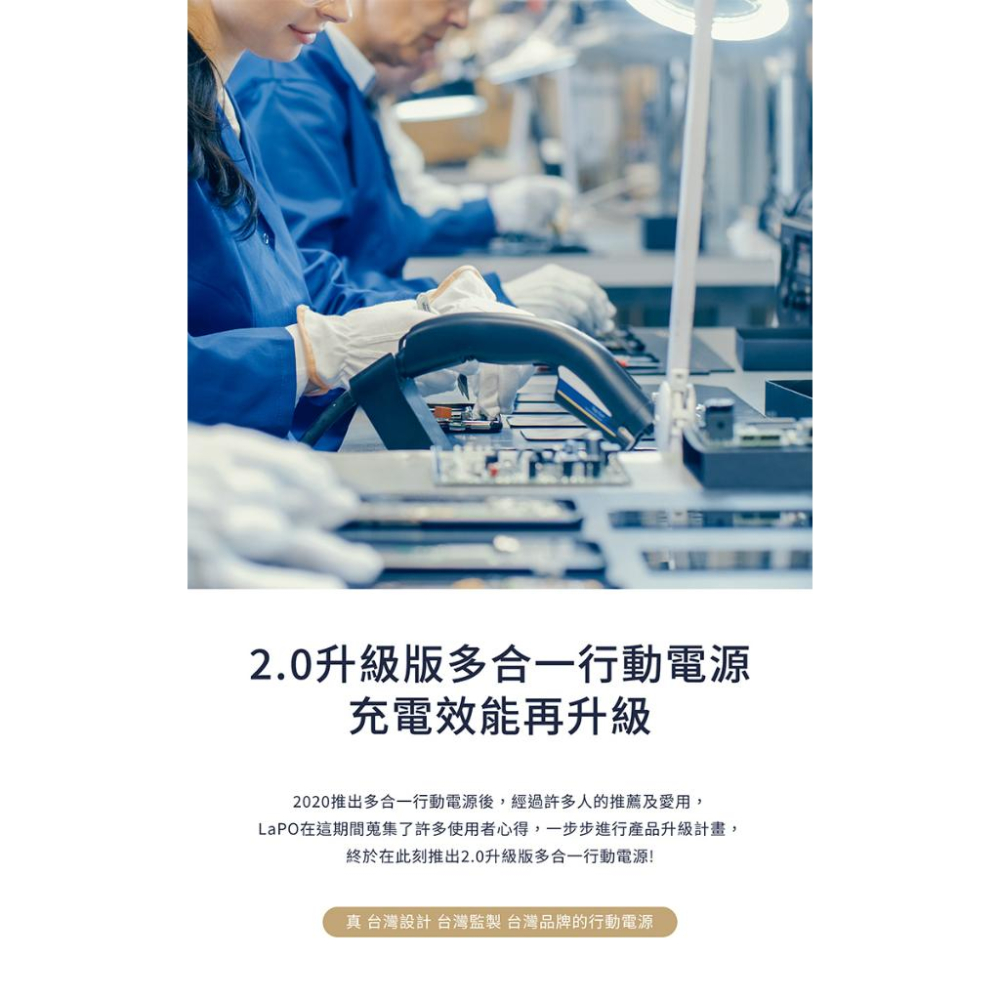 【可帶上飛機】LaPO 二代磁吸無線行動電源 10000mAh 支援快充 PD QC 自帶線 iPhone 安卓-細節圖4