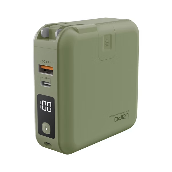 【可帶上飛機】LaPO 二代磁吸無線行動電源 10000mAh 支援快充 PD QC 自帶線 iPhone 安卓-規格圖9