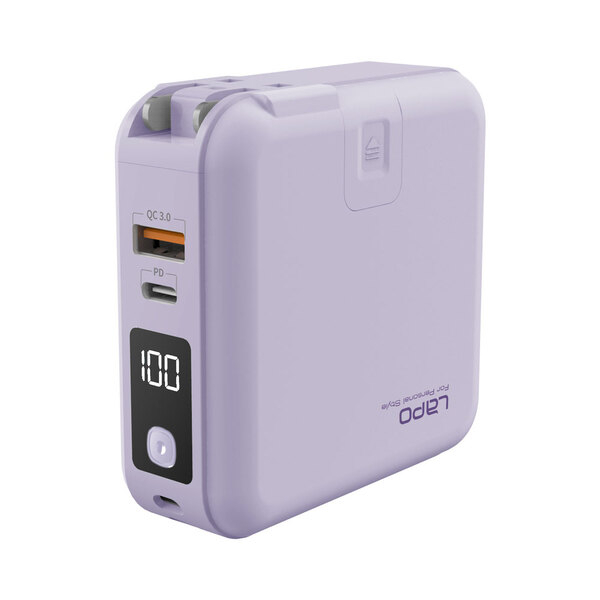 【可帶上飛機】LaPO 二代磁吸無線行動電源 10000mAh 支援快充 PD QC 自帶線 iPhone 安卓-規格圖9