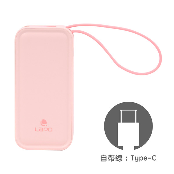 全色現貨 LaPO 全功能快充 雙向快充行動電源 支援 iWatch Typec 5000mAh WT-12 WT-06-規格圖9