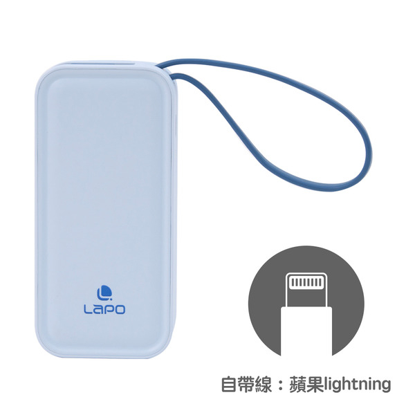 全色現貨 LaPO 全功能快充 雙向快充行動電源 支援 iWatch Typec 5000mAh WT-12 WT-06-規格圖9