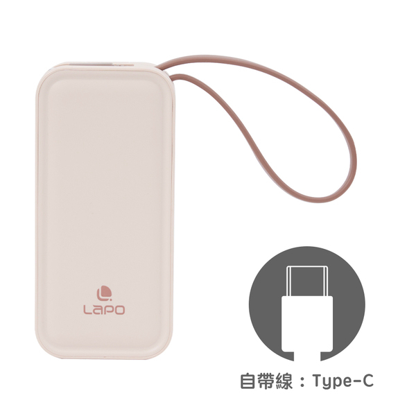 全色現貨 LaPO 全功能快充 雙向快充行動電源 支援 iWatch Typec 5000mAh WT-12 WT-06-規格圖9