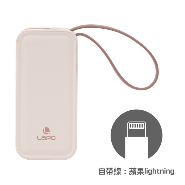 全色現貨 LaPO 全功能快充 雙向快充行動電源 支援 iWatch Typec 5000mAh WT-12 WT-06-規格圖9