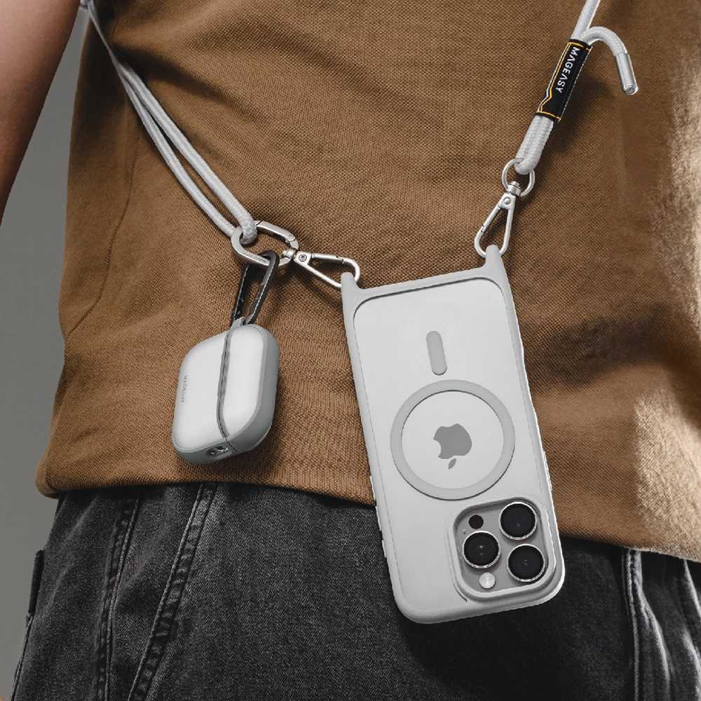 Mageasy roam 城市漫遊耳機保護殼 for AirPods 4 & AirPods Pro 3-細節圖9