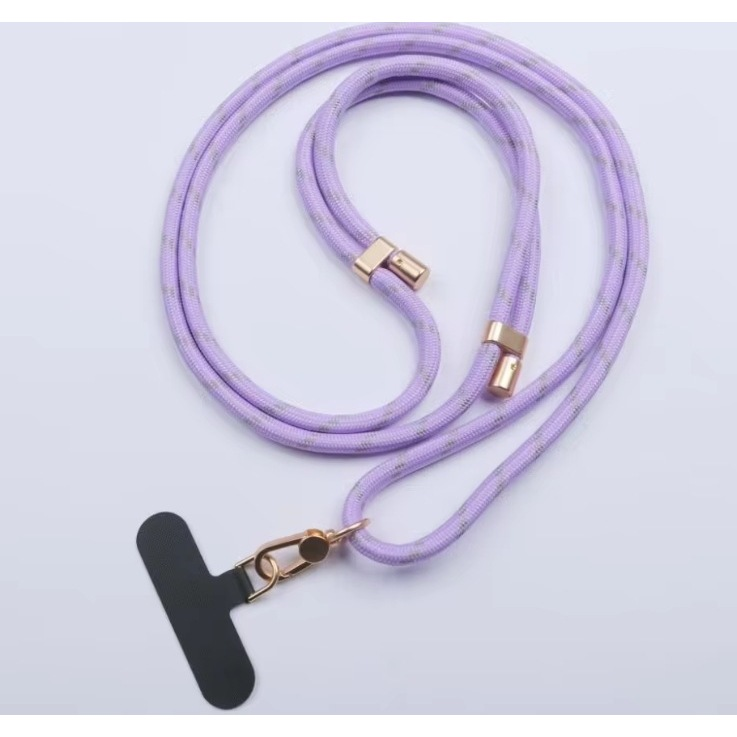 新款6MM可調式掛繩-紫色