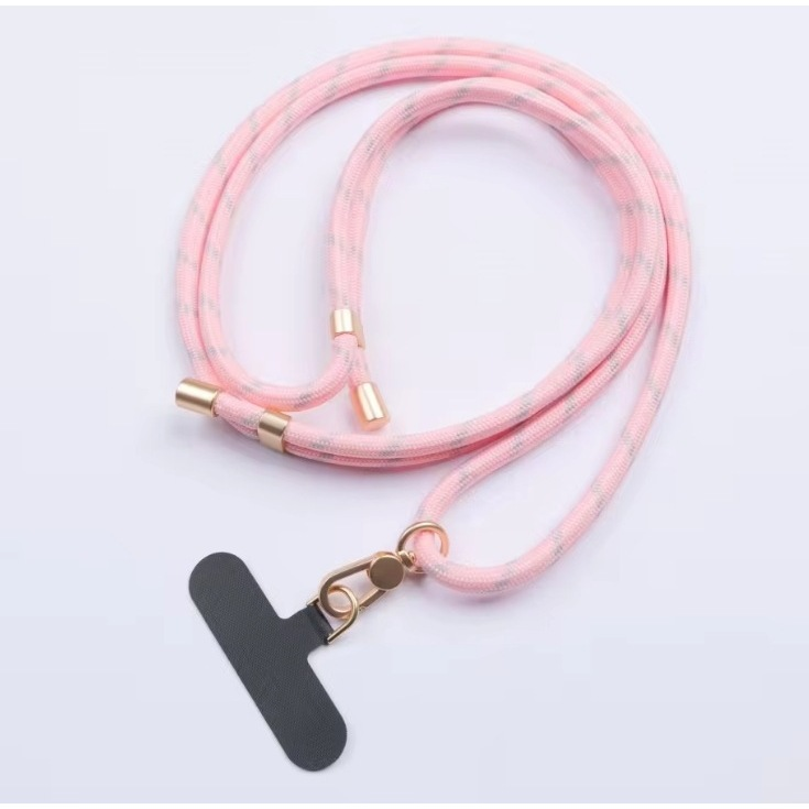 新款6MM可調式掛繩-粉色