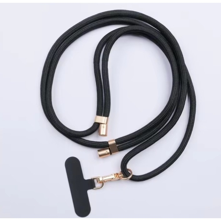 新款6MM可調式掛繩-純黑