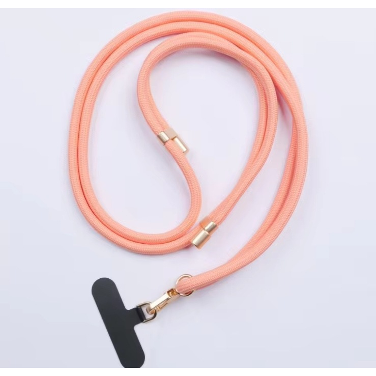 POLYWELL 手機掛繩2.0 消光黑 霧面金 高質感 編織掛繩 掛片 手機掛繩 吊飾 掛繩夾片 墊片 掛繩-規格圖9