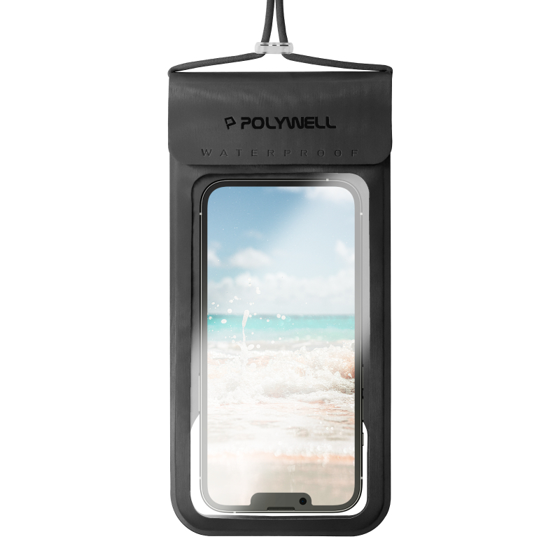 POLYWELL 時尚手機防水袋 7.2吋 螢幕可操作 防水防沙 多層式防護 適用於海邊 泳池 騎車-規格圖9