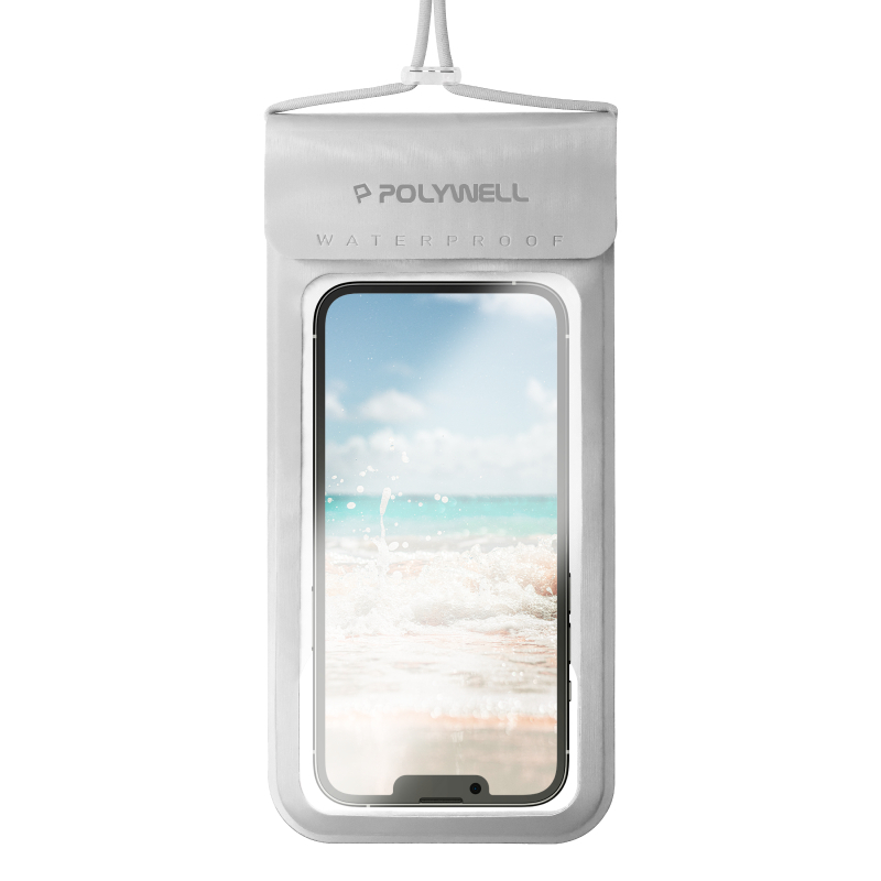 POLYWELL 時尚手機防水袋 7.2吋 螢幕可操作 防水防沙 多層式防護 適用於海邊 泳池 騎車-規格圖9
