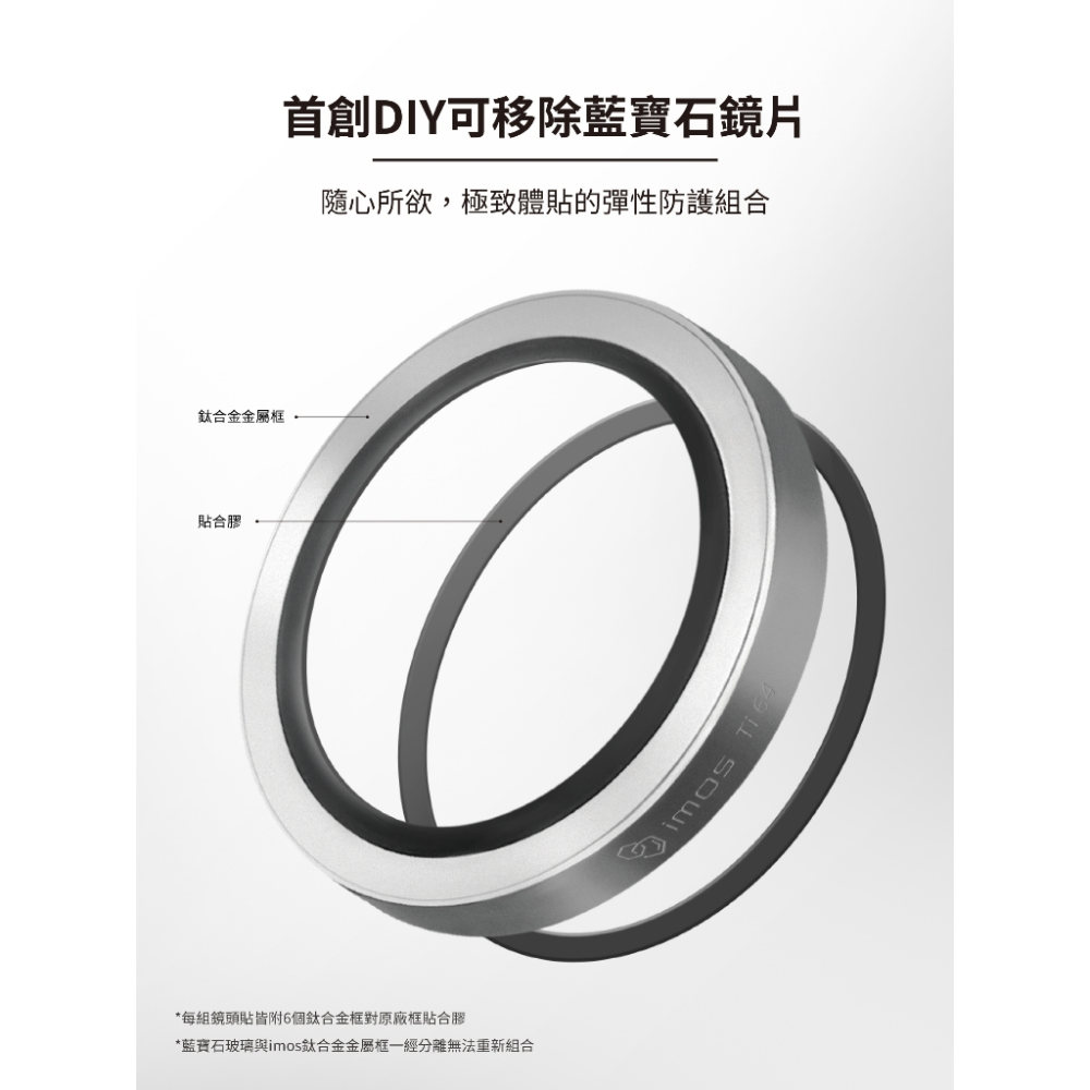imos 藍寶石鏡頭貼 適用 S26 Ultra S25 Ultra S24Plus S24-細節圖7