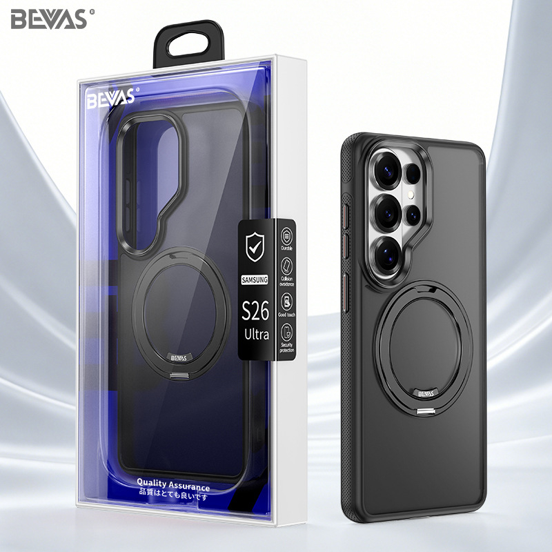 【日本 BEVAS】360旋轉磁吸支架手機殼  Samsung Galaxy S26 全系列 磁吸殼 防摔殼 手機殼-規格圖9