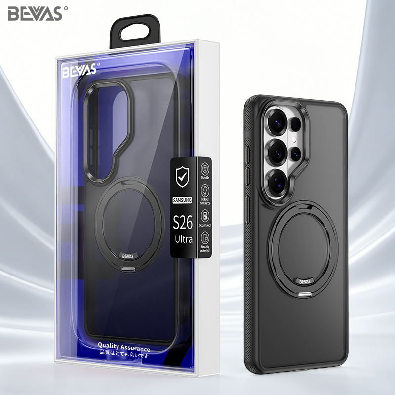 【日本 BEVAS】360旋轉磁吸支架手機殼  Samsung Galaxy S26 全系列 磁吸殼 防摔殼 手機殼-規格圖9