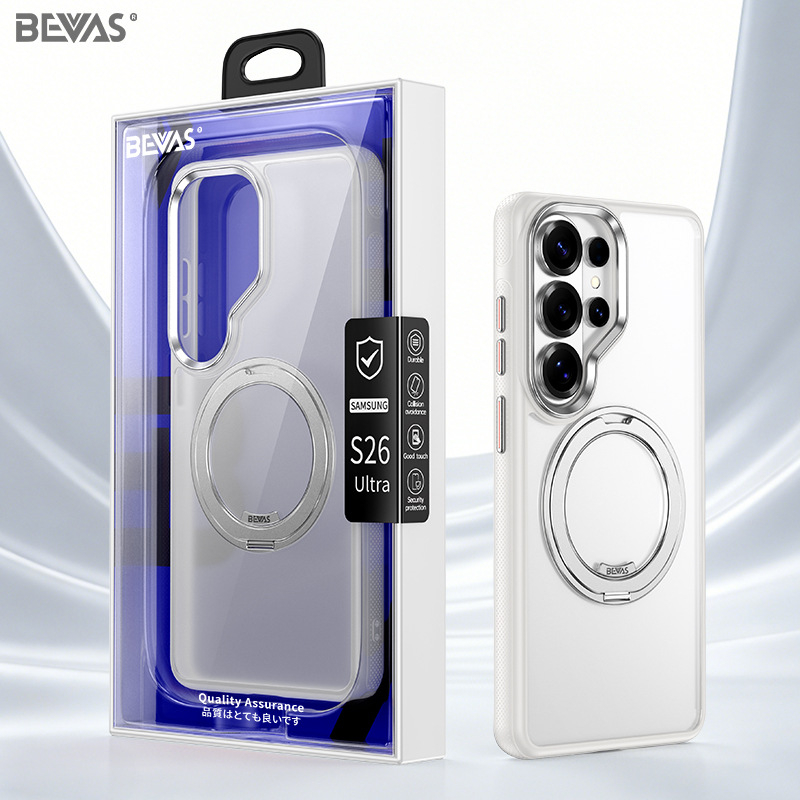 【日本 BEVAS】360旋轉磁吸支架手機殼  Samsung Galaxy S26 全系列 磁吸殼 防摔殼 手機殼-規格圖9