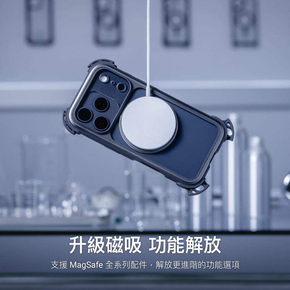 MAGEASY Odyssey Strap Ultra 頂級超軍規防摔掛繩手機殼 iPhone 17 16 掛繩-細節圖6