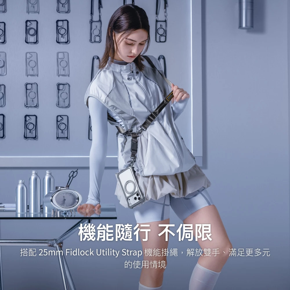 MAGEASY Odyssey Strap Ultra 頂級超軍規防摔掛繩手機殼 iPhone 17 16 掛繩-細節圖8