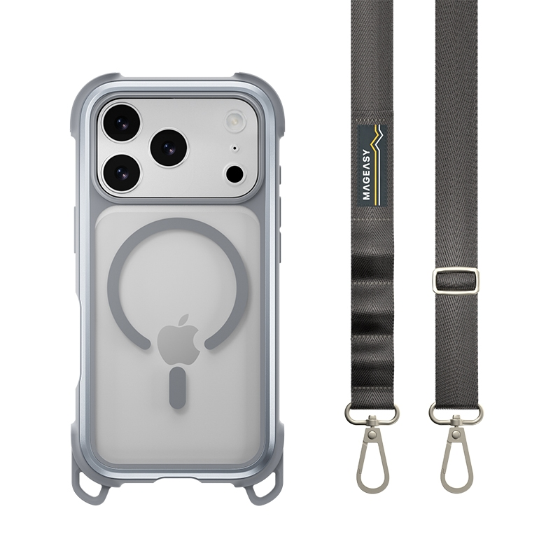 MAGEASY Odyssey Strap Ultra 頂級超軍規防摔掛繩手機殼 iPhone 17 16 掛繩-規格圖9