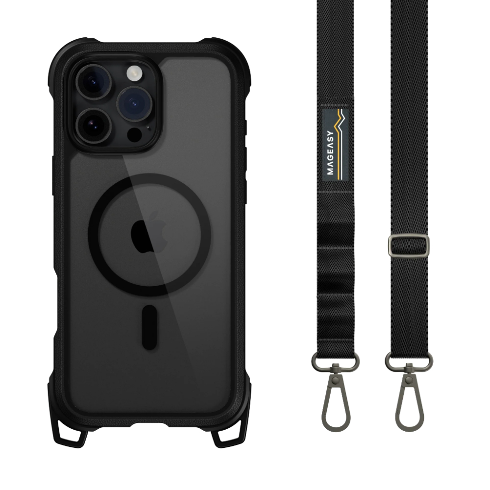 MAGEASY Odyssey Strap Ultra 頂級超軍規防摔掛繩手機殼 iPhone 17 16 掛繩-規格圖9